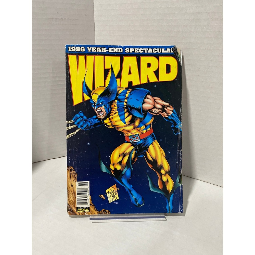 Wizard Magazine Issue 65 Wolverine 1996 Year-End Spectacular January 1997